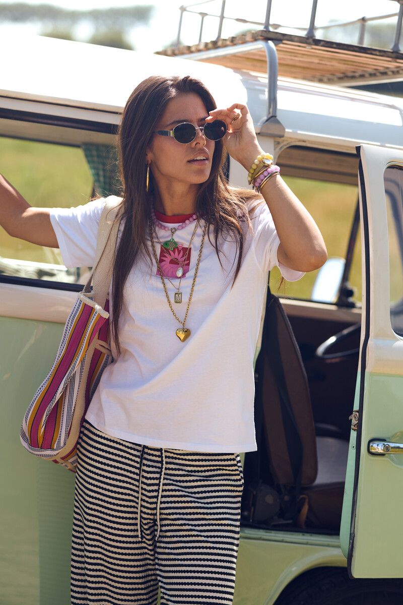 My Jewellery wit T-shirt "St tropez sun"