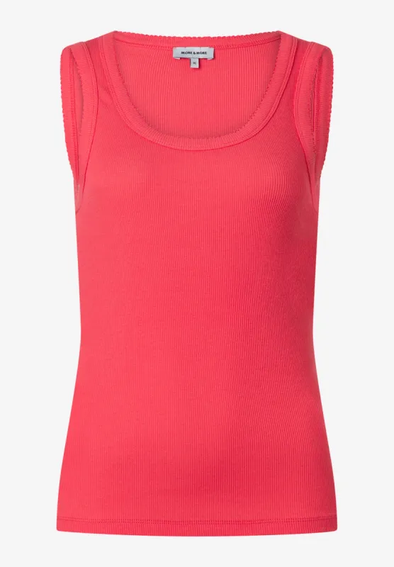 More &amp; More rib top roze