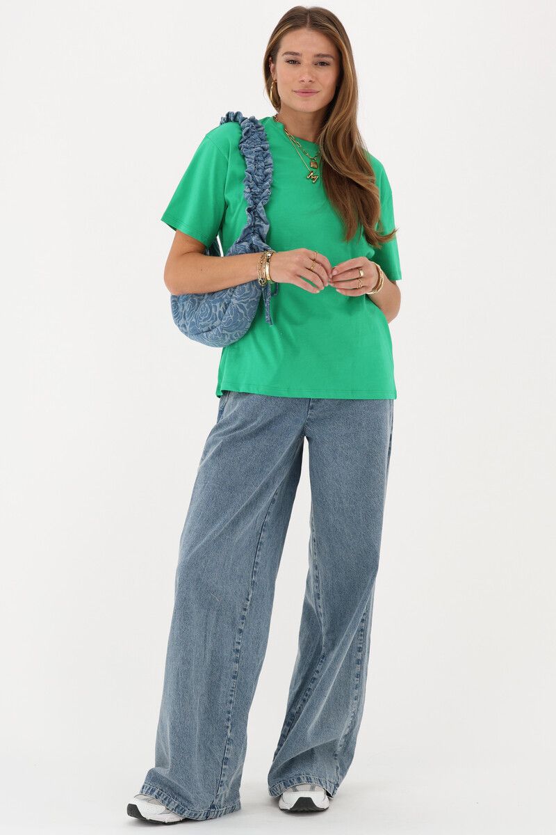 My Jewellery groen T-shirt "Eternellement femme"