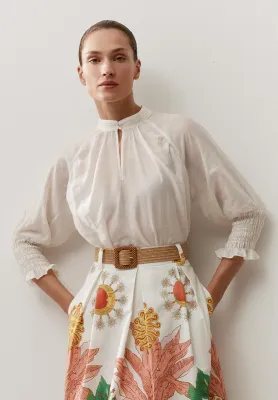 More &amp; More Blouse met 3/4 mouwen