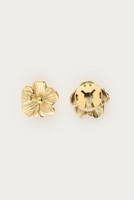 My Jewellery bloemen knopen set Goud