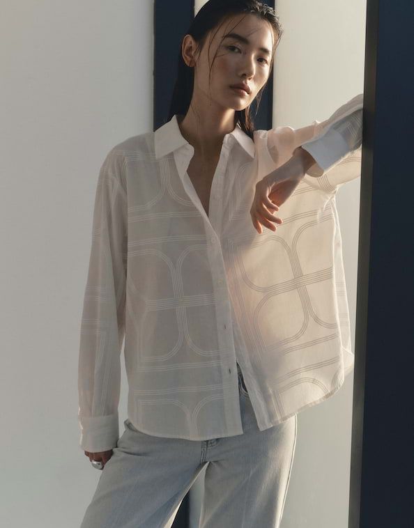 Someday Zise Blouse Ecru