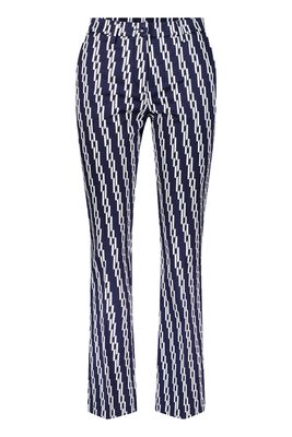 Gardeur Broek Bootcut Slim Blauw
