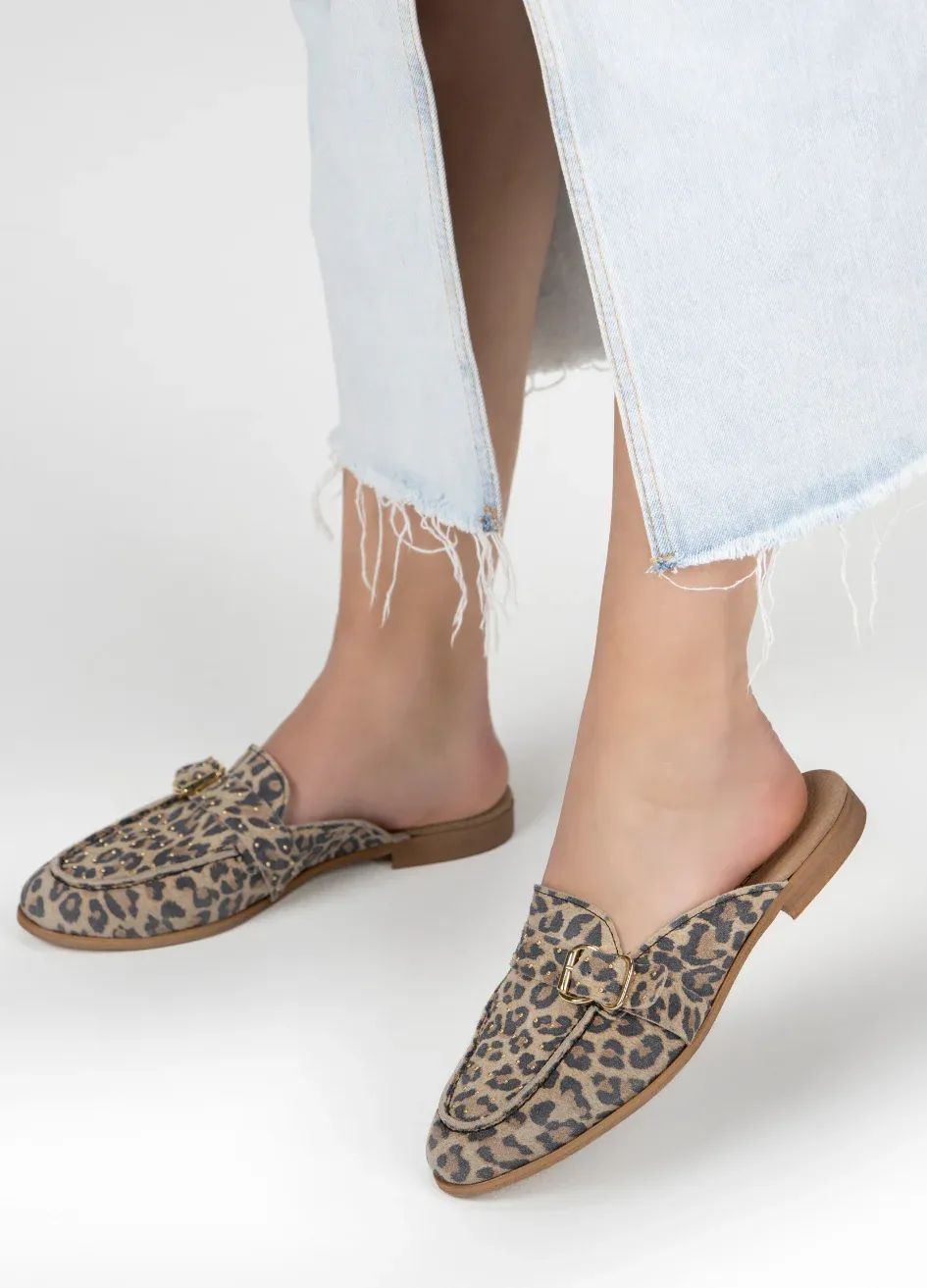 DWRS Label JASPER leopard Bruin