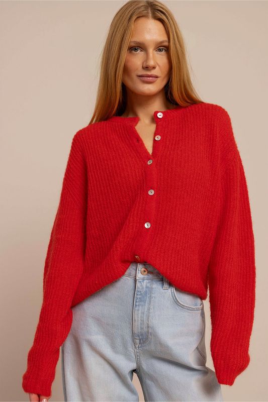 Studio Anneloes Bibi spring cardigan Rood