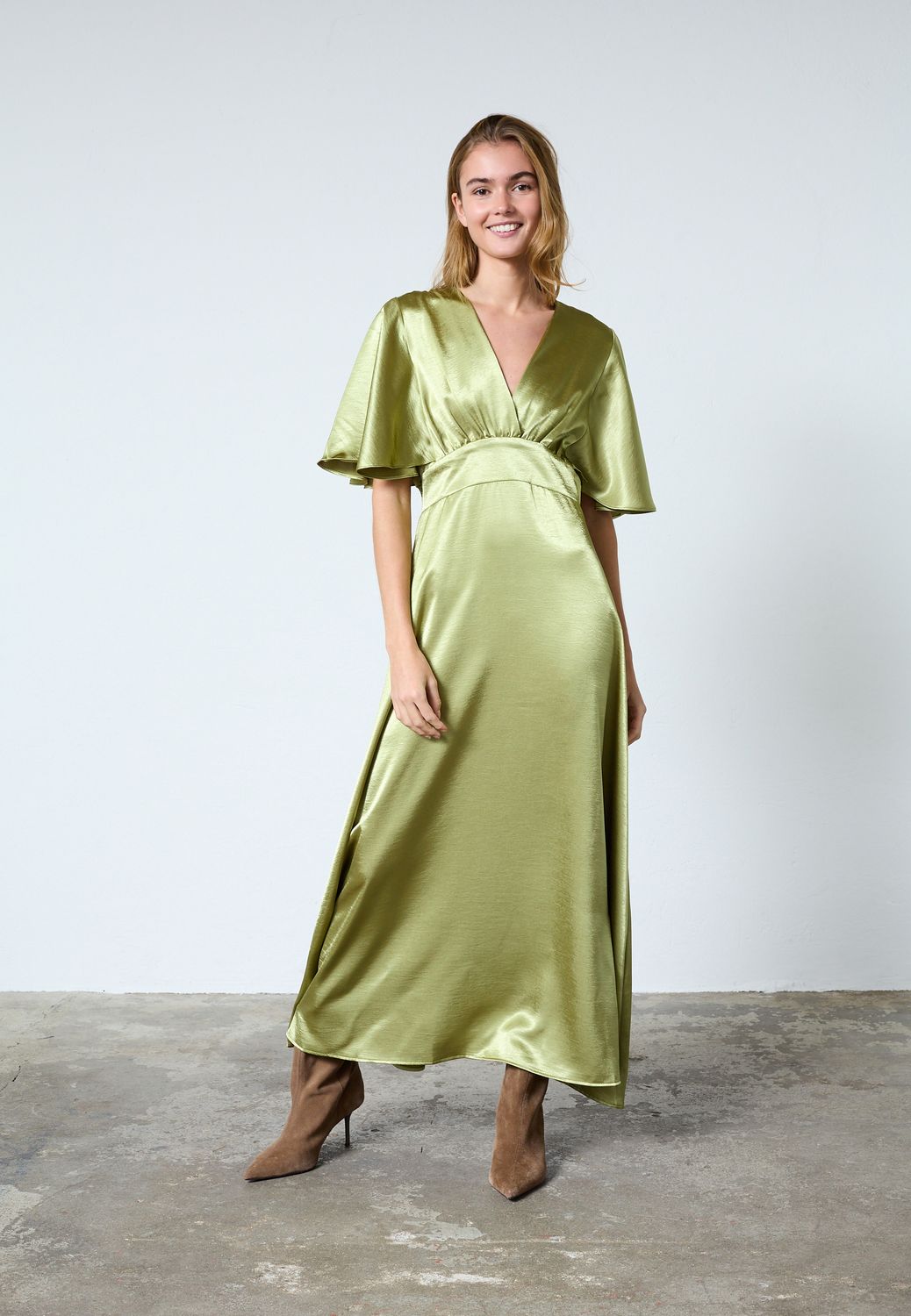 Sisters Point lange jurk Groen