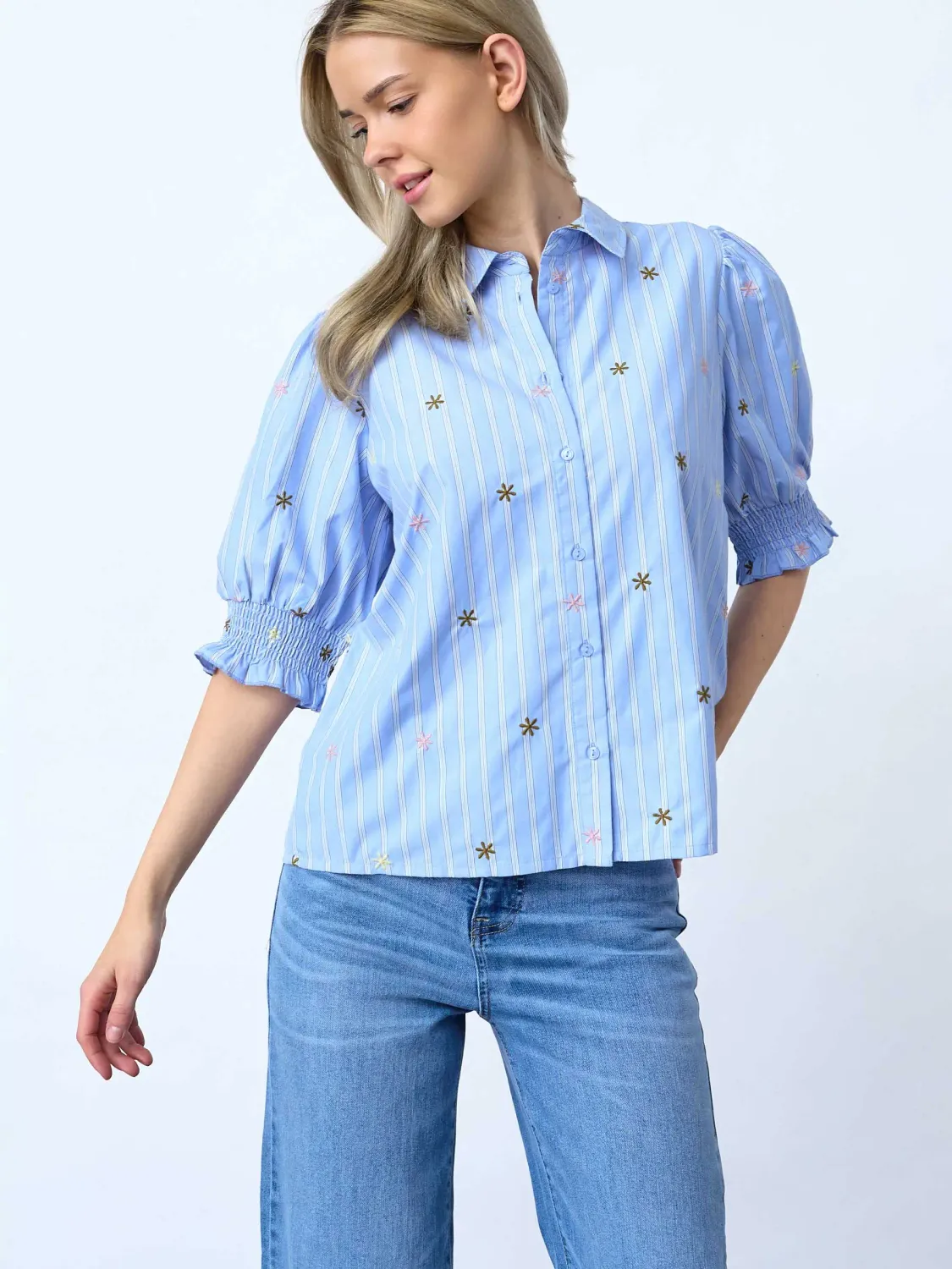 Sisters Point Blouse Blauw