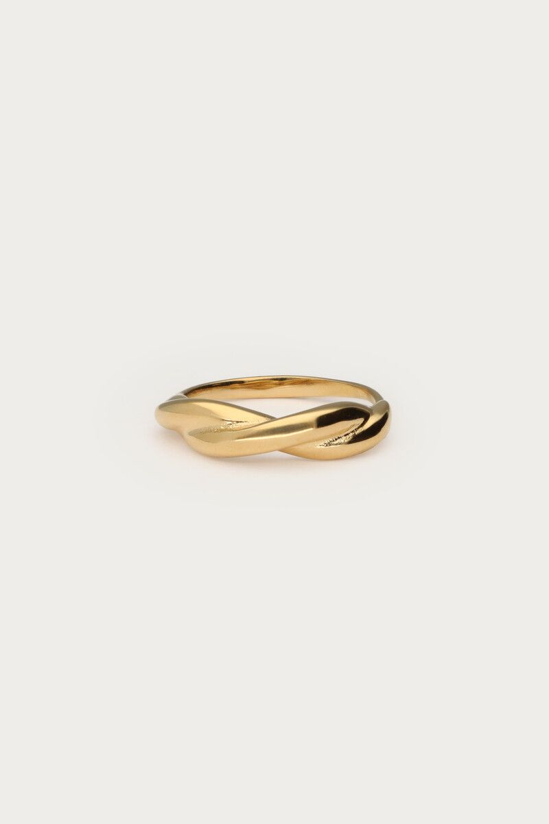 My Jewellery Bold ring met twist Goud