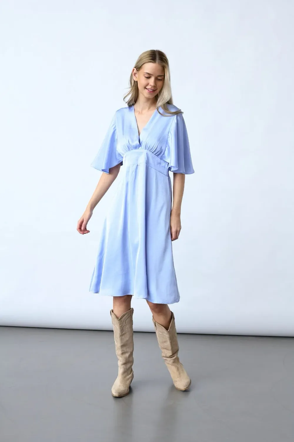 Sisters Point midi-jurk Blauw