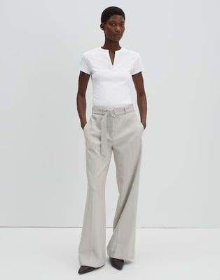 Someday Kleoh detail Shirt Wit