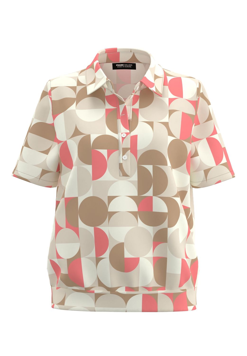 Frank Walder Poloshirt Ecru