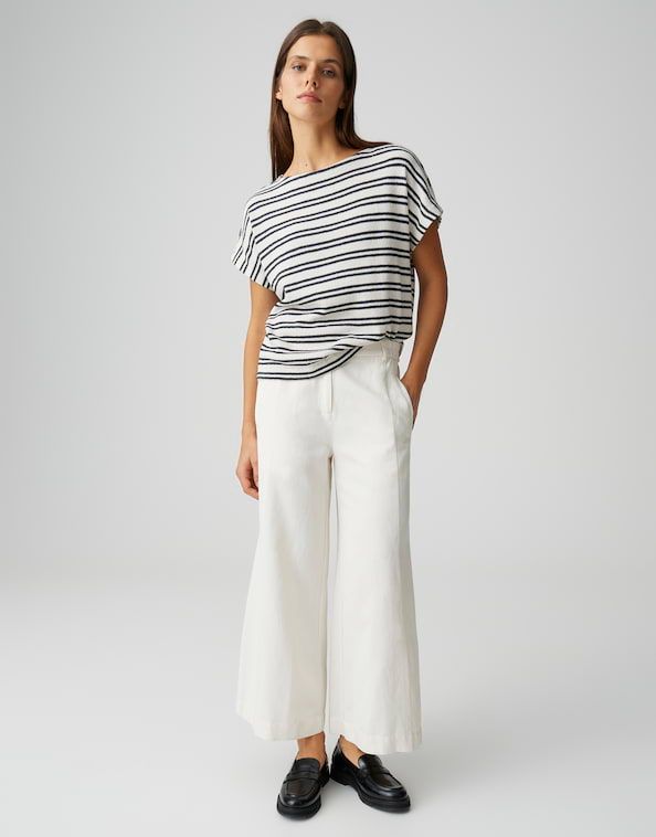 Opus Sostal gestreept shirt