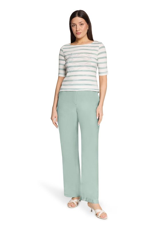 Betty Barclay Gestreept Shirt Ecru