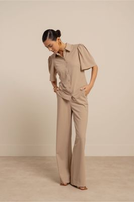 Studio Anneloes Poppy butterfly blouse Beige