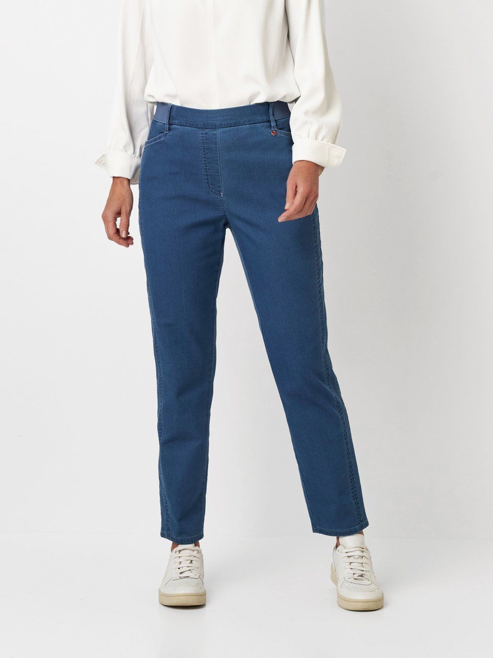 Relaxed by Toni Alice New 7/8 Blauw