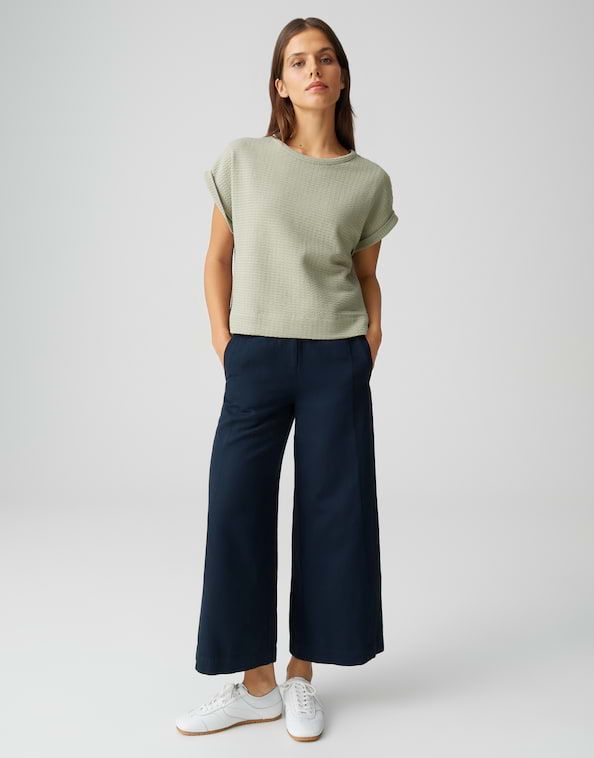 Opus Sishell Top Groen