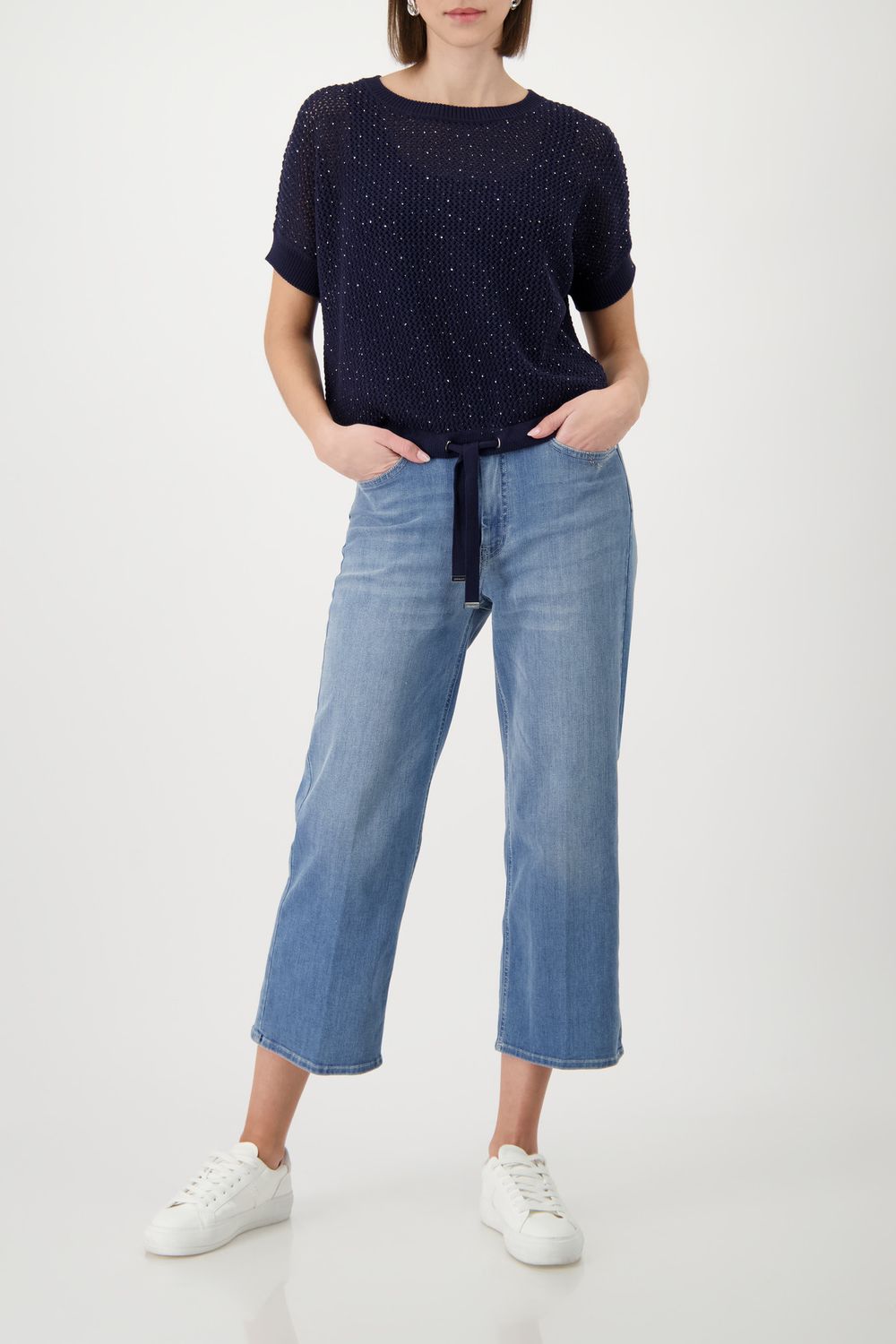 Monari Pullover marine