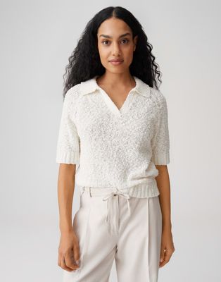 Opus gebreide boucle top Posilly