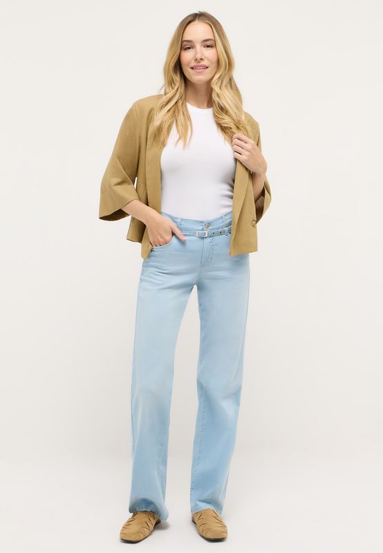 Angels Liz jeans met riem bleached