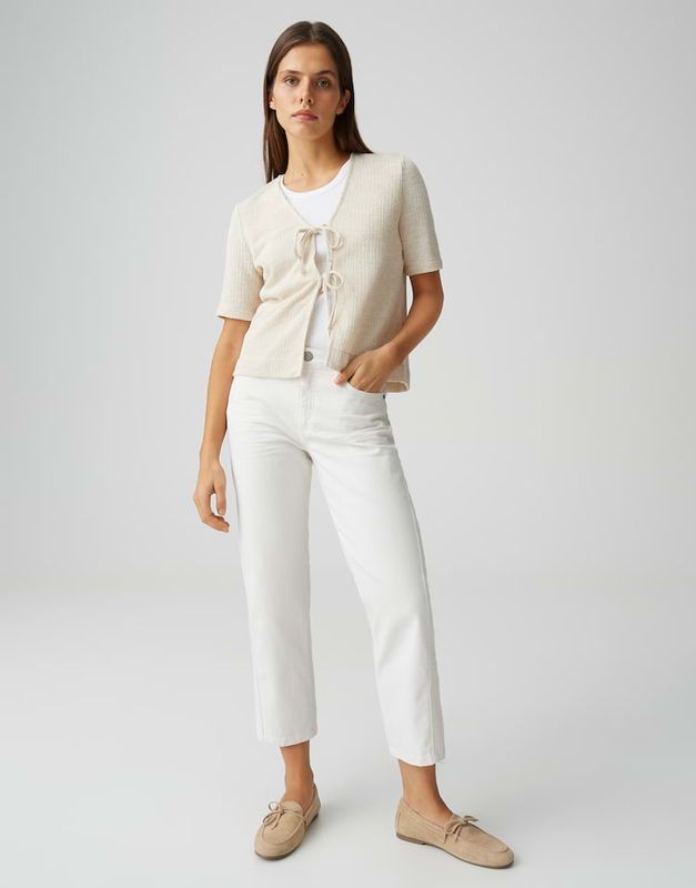 Opus Minah jeans off white