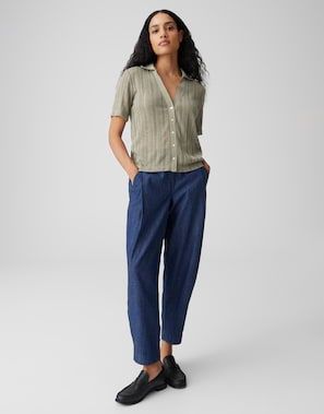 Opus poloshirt Sugaha olive