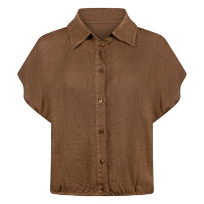 Nukus Julietta Top Bruin