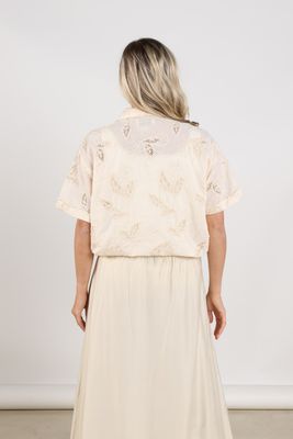 Nukus Leonora Blouse Beige