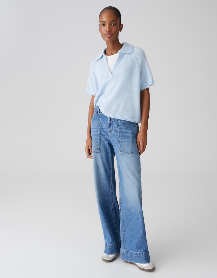 Opus wide leg jeans Miva comfy