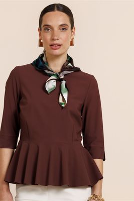 Studio Anneloes Satin flower scarf Multi