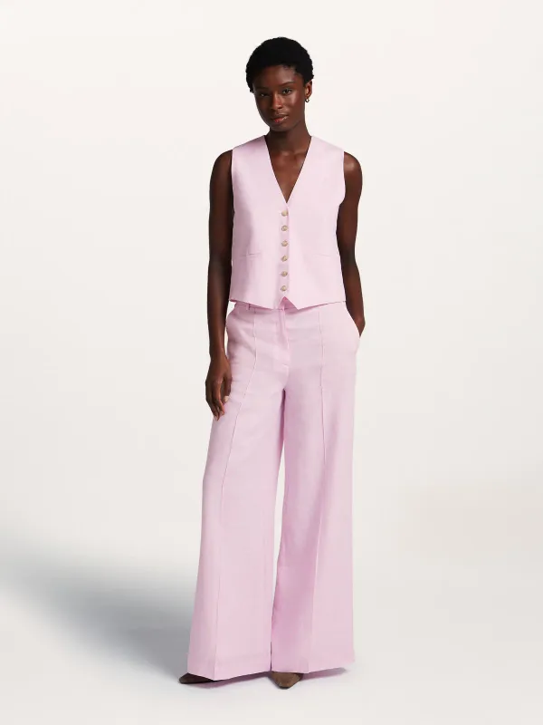Beaumont gilet Berlin roze
