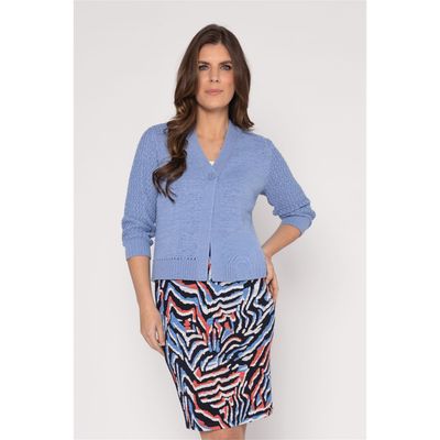 Roberto Sarto Vest v-hals Blauw