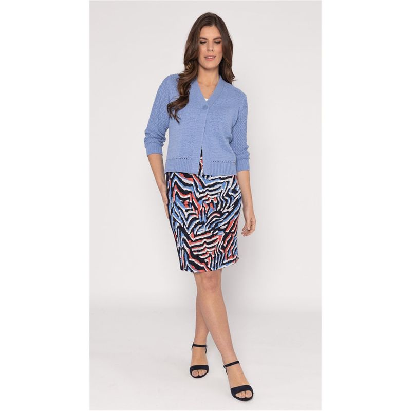 Roberto Sarto Vest v-hals Blauw Roberto Sarto Vest v-hals Blauw