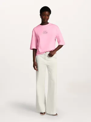 Beaumont Rowy t-shirt roze