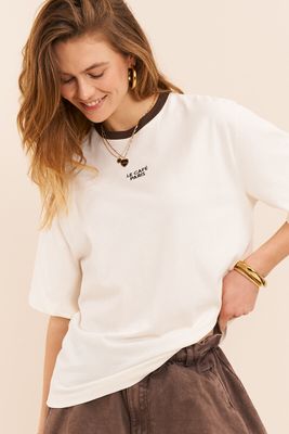 My Jewellery Wit T-shirt "Le café Paris"