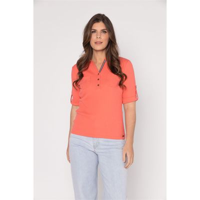 Roberto Sarto T-shirt polo Roze