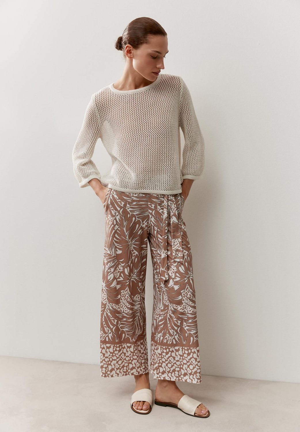 More &amp; More Ajour Pullover