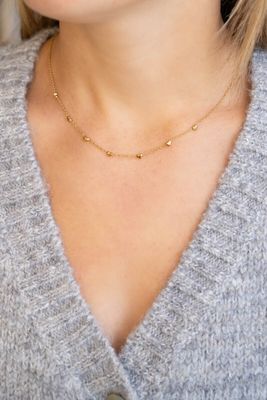 My Jewellery Ketting met kleine hartjes