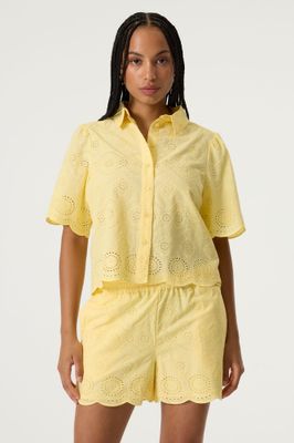 Garcia gele blouse