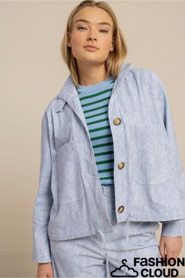 Studio Anneloes Ada denim jacket Blauw