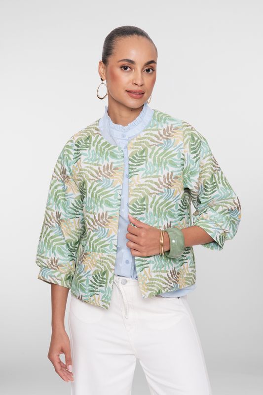Geisha jasje Groen
