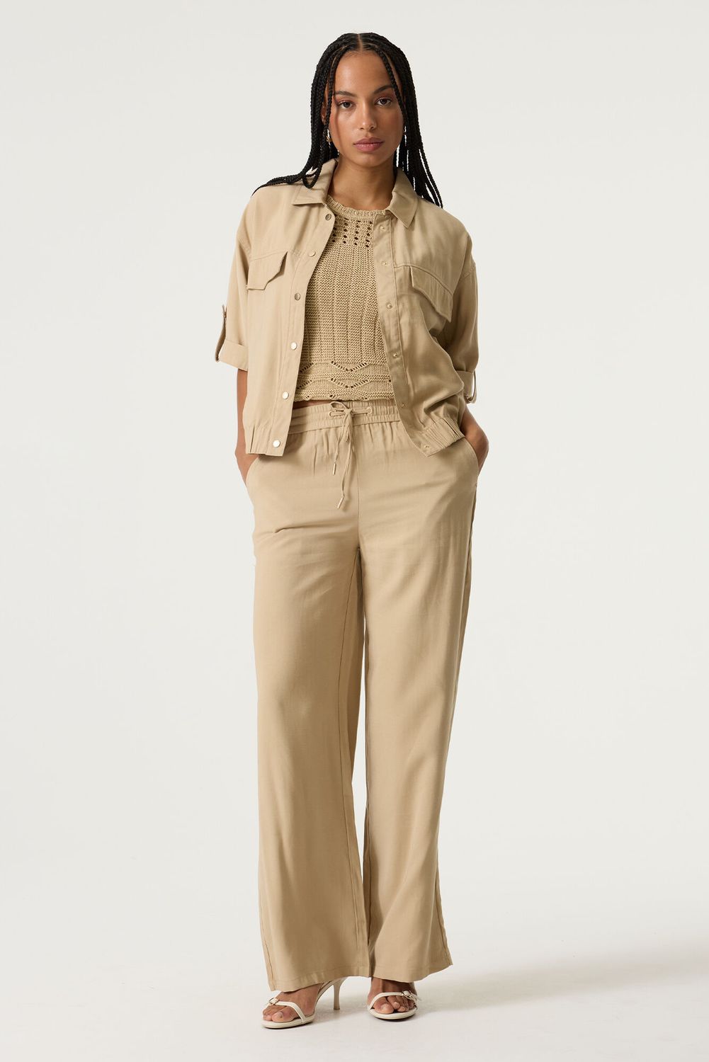 Garcia Beige broek