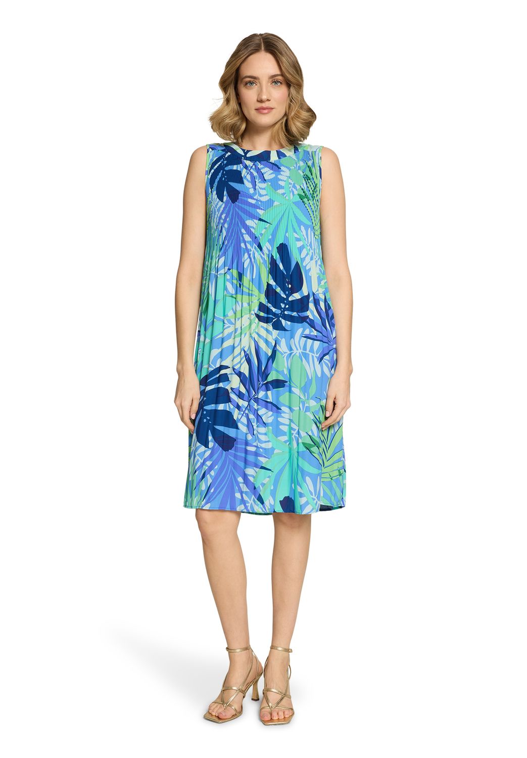 Betty Barclay Jurk bloemenprint Blauw