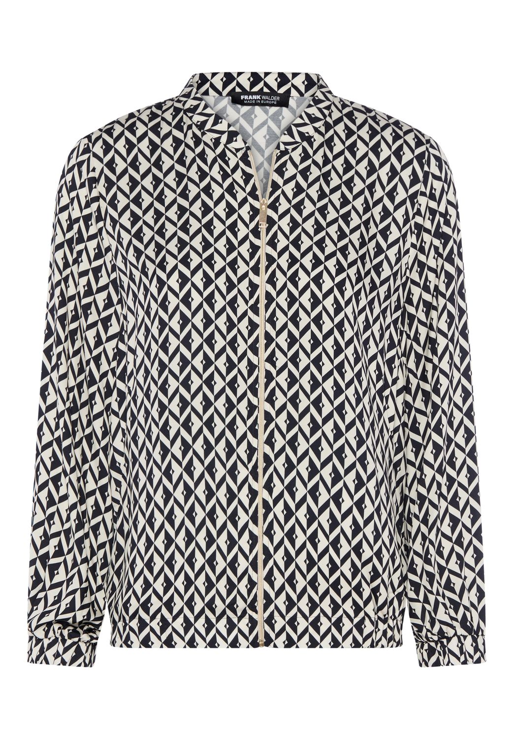 Frank Walder Blouse print Blauw