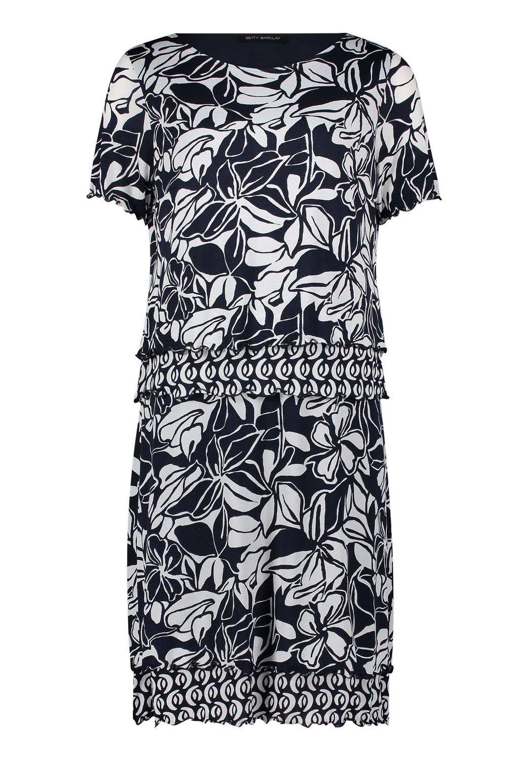 Betty Barclay Set bloemenprint Blauw