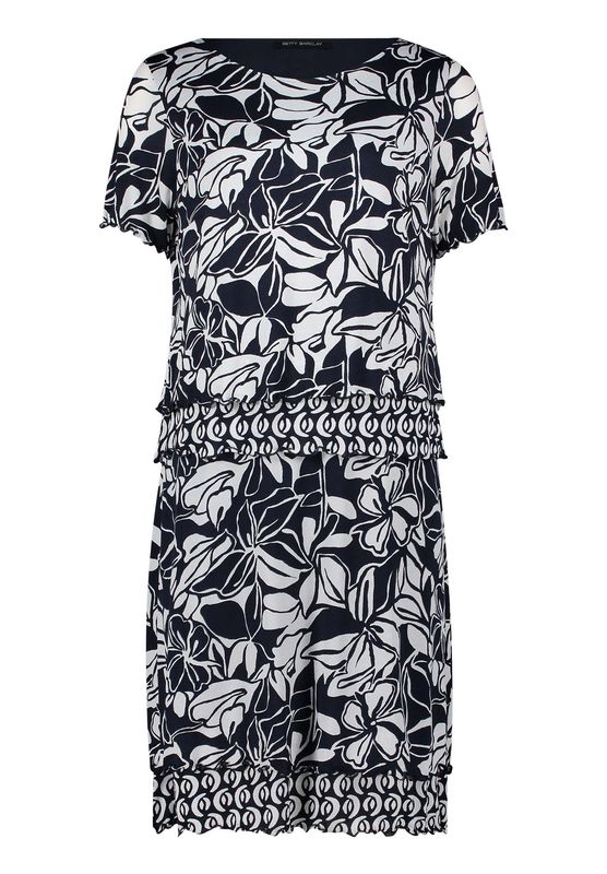 Betty Barclay Set bloemenprint Blauw