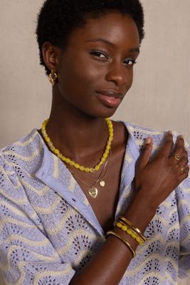 My Jewellery gele kralenarmband Goud