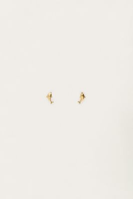 My Jewellery Tropical studs met dolfijn Goud