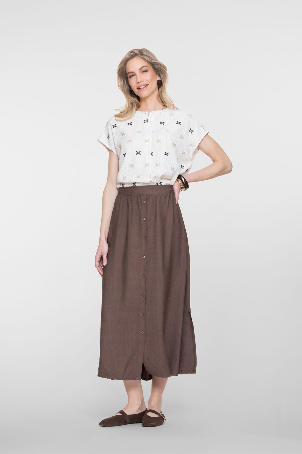 Geisha blouse Beige