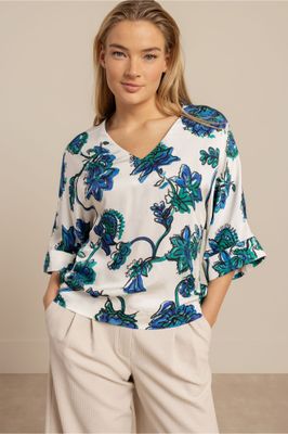 Studio Anneloes Madison flower top Blauw