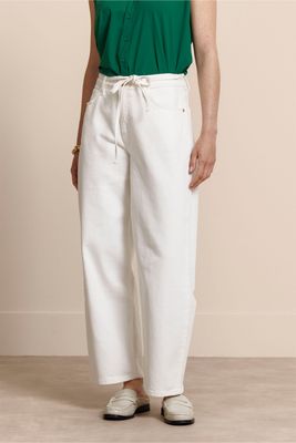 Studio Anneloes Babet denim trousers Ecru